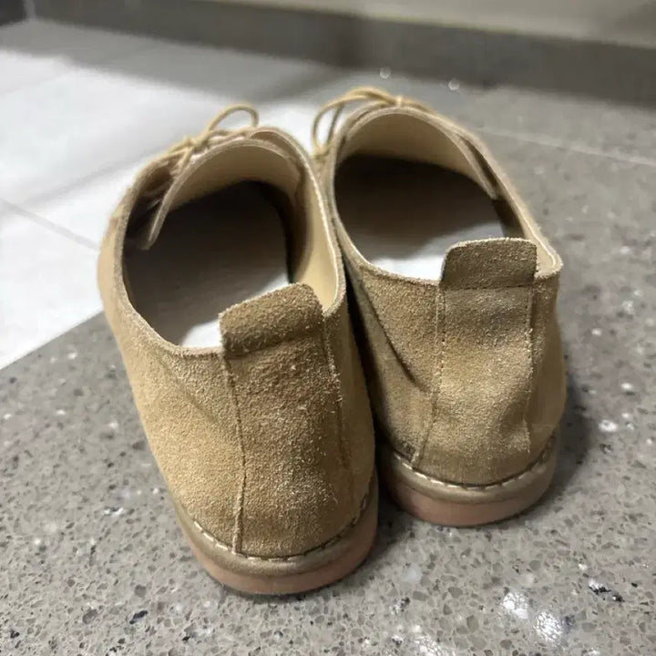 [BUNJANG] Beige Suede Shoes 235mm / 베이지 스웨이드 신발 235mm