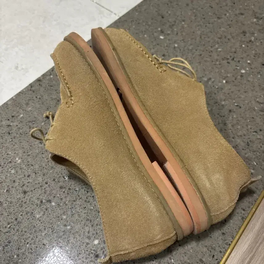 [BUNJANG] Beige Suede Shoes 235mm / 베이지 스웨이드 신발 235mm