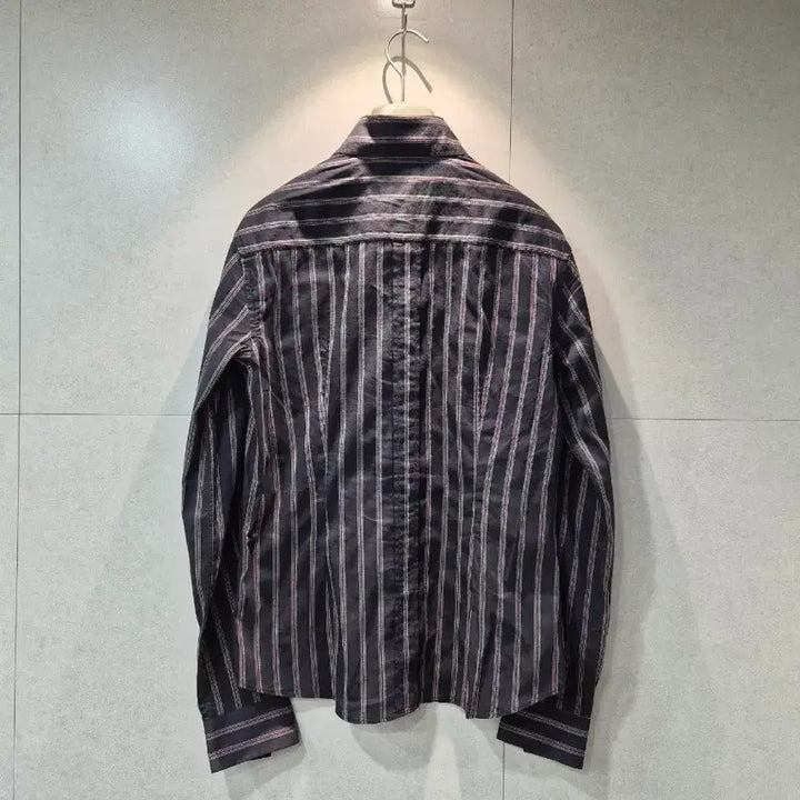 [BUNJANG] Dolce & Gabbana Women's Striped Long Sleeve Shirt / DOLCE&GABBANA 돌체앤가바나 정품 여성 스트라이프 긴팔 셔츠