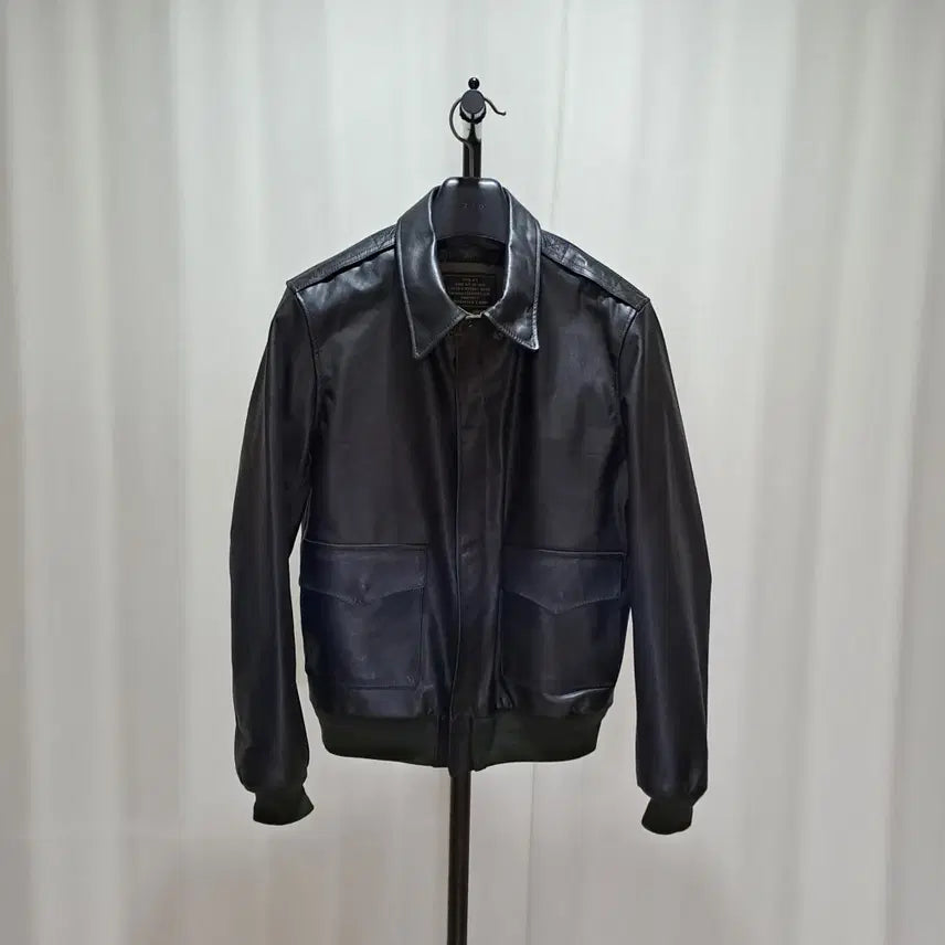 [BUNJANG] A-2 Leather Flight Jacket / (택포) A-2 소가죽 항공자켓 38 B512