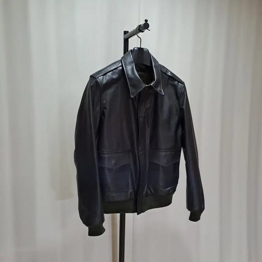 [BUNJANG] A-2 Leather Flight Jacket / (택포) A-2 소가죽 항공자켓 38 B512