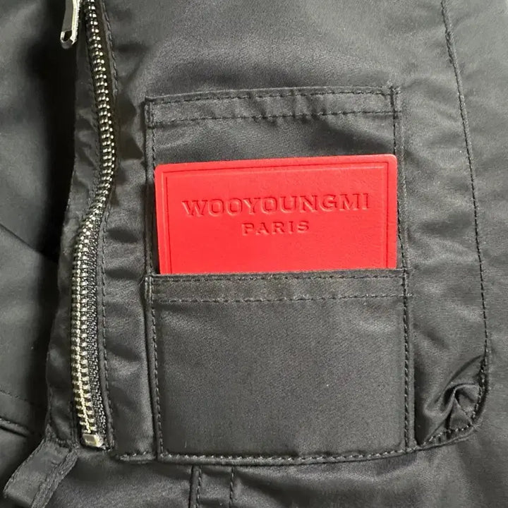 [BUNJANG] Wooyoungmi Embroidered Patch MA-1 Bomber Jacket / [48]우영미 자수패치 디테일 MA-1 블랙