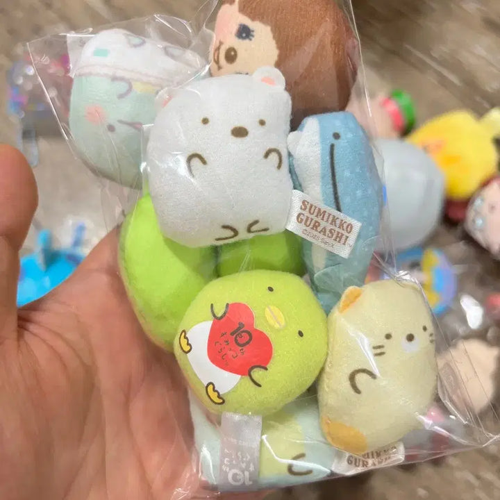 [BUNJANG] Sumikko Gurashi Monchhichi Doll Bundle Set / 스미코구라시 몬치치 똥인형 일괄
