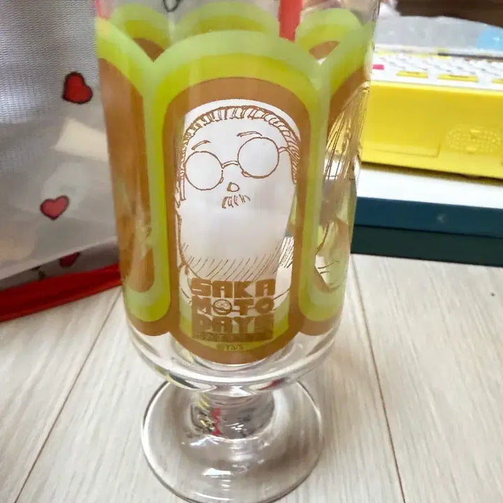 [BUNJANG] Sakamoto Days Jump Shop Glass Cup / 사카모토데이즈 점프샵 유리잔 희귀
