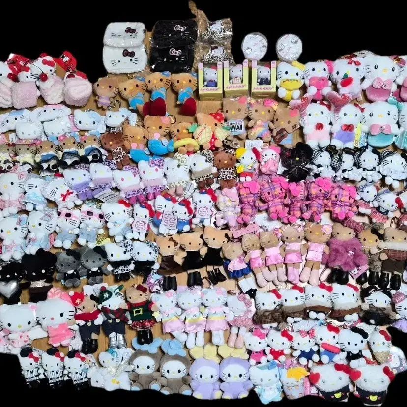 [BUNJANG] Hello Kitty Assorted Kitty Collection / 헬로키티 키티키링 키티인형 한정키티 키티대량 희귀키티