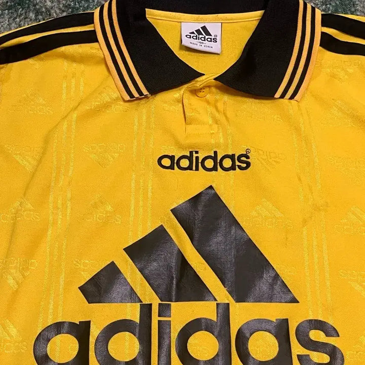 [BUNJANG] Adidas Old School Vintage Rugby T-Shirt / 아디다스 올드스쿨 빈티지 럭비 티셔츠