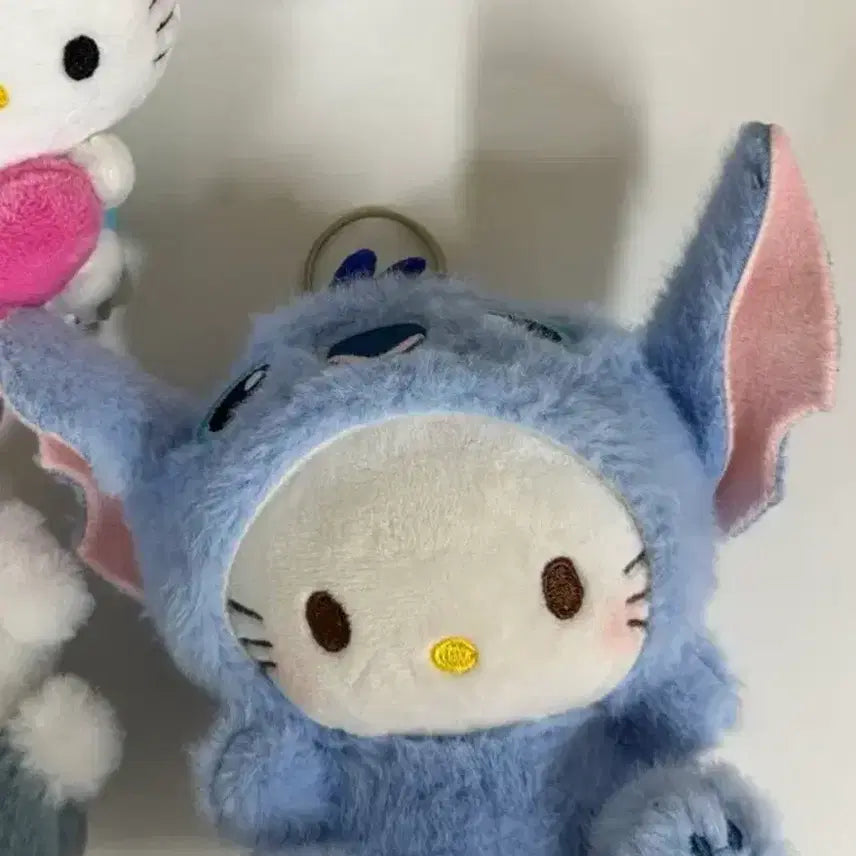 [BUNJANG] Stitch Kitty Keyring / 스티치 키티 키링