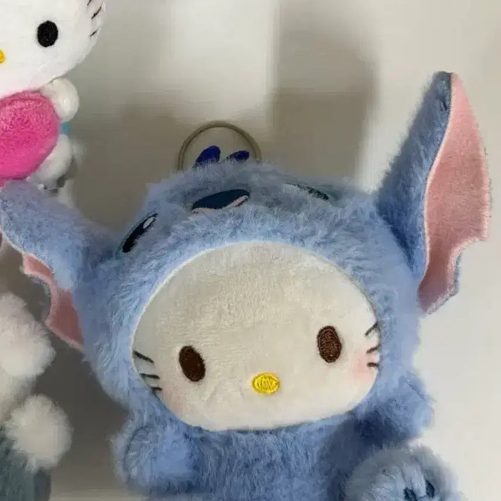 [BUNJANG] Stitch Kitty Keyring / 스티치 키티 키링