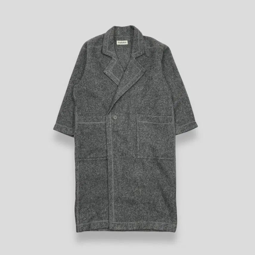 [BUNJANG] Issey Miyake Plantation Wool Coat / 이세이미야케 플랜테이션 울 코트