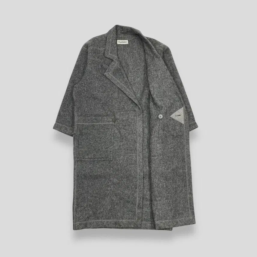 [BUNJANG] Issey Miyake Plantation Wool Coat / 이세이미야케 플랜테이션 울 코트