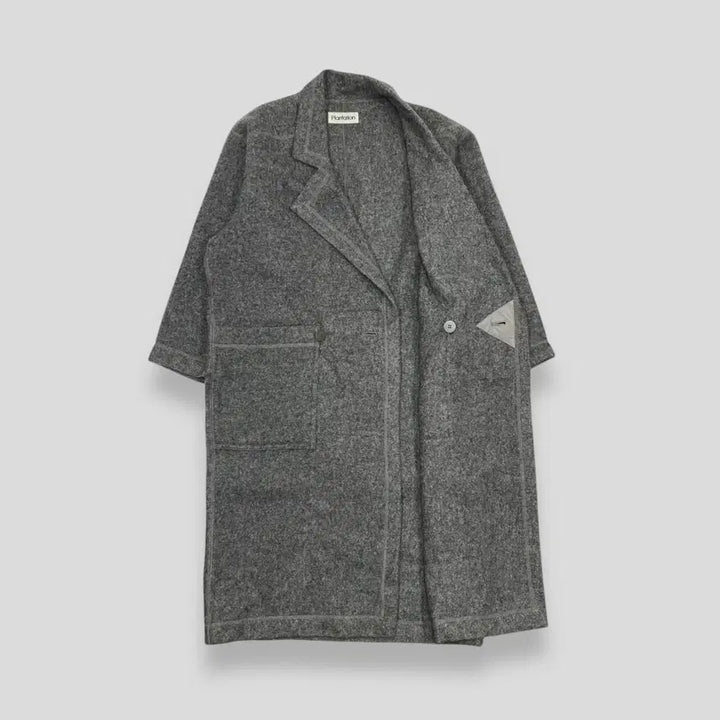 [BUNJANG] Issey Miyake Plantation Wool Coat / 이세이미야케 플랜테이션 울 코트