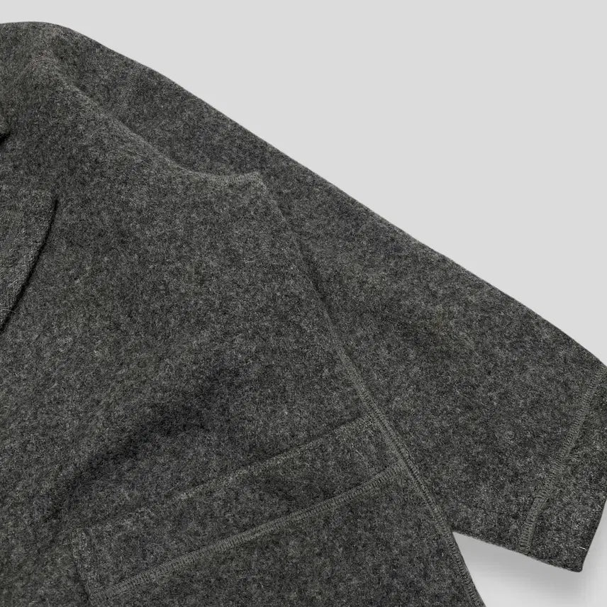 [BUNJANG] Issey Miyake Plantation Wool Coat / 이세이미야케 플랜테이션 울 코트