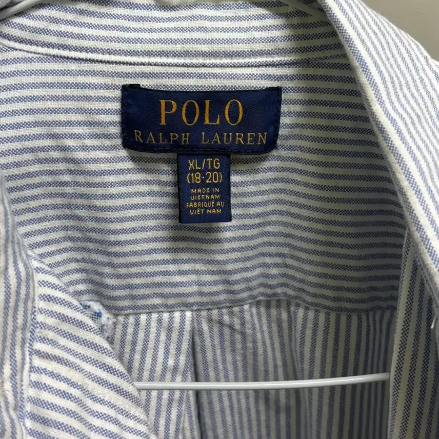 [BUNJANG] Polo Oxford Shirt / 폴로 옥스포드 셔츠