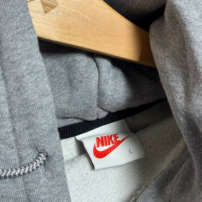 [BUNJANG] Nike x Stussy NRG Pullover Hoodie (Dark Grey, L) / 나이키 x 스투시 NRG 풀오버 후드 L