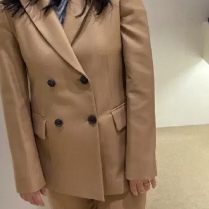 [BUNJANG] Maje Beige Suit Set 38 / [maje] 브라운 정장 슈트 (새상품) 38