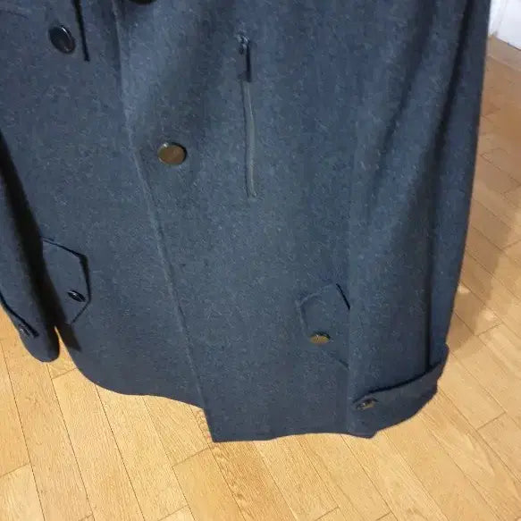 [SOLD OUT] 키록 빔즈 차콜 그레이 하프 코트95