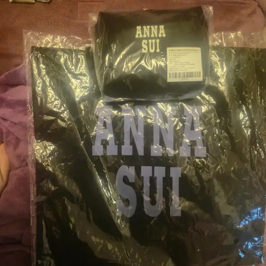 [BUNJANG] Anna Sui Eco Bag & Multi Pouch Bundle Set / (새상품)안나수이 에코백+멀티파우치 일괄