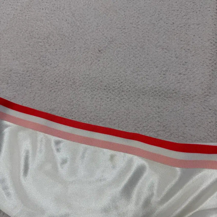 [BUNJANG] Adidas White Pink Jersey Zip-up Jacket / 아디다스 져지 집업 화이트 흰색 핑크