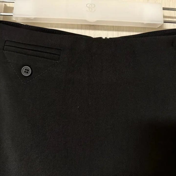 [BUNJANG] Black High-Waist Wrap Skirt Pants (M) / 블랙 랩스커트 팬츠 M 사이즈