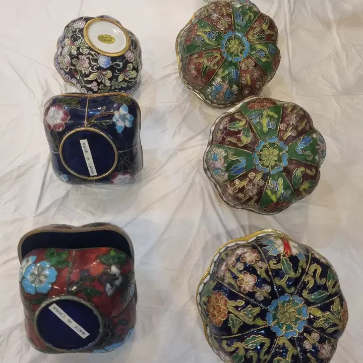 [BUNJANG] Enamel Jewelry Box Set / 칠보 함