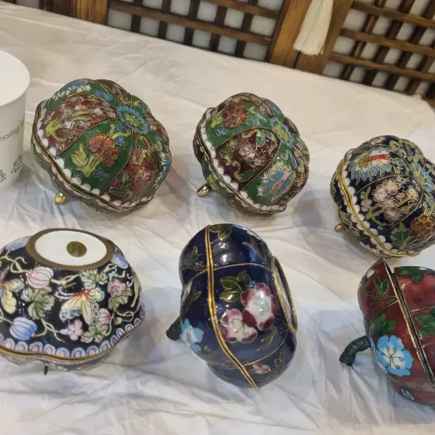[BUNJANG] Enamel Jewelry Box Set / 칠보 함