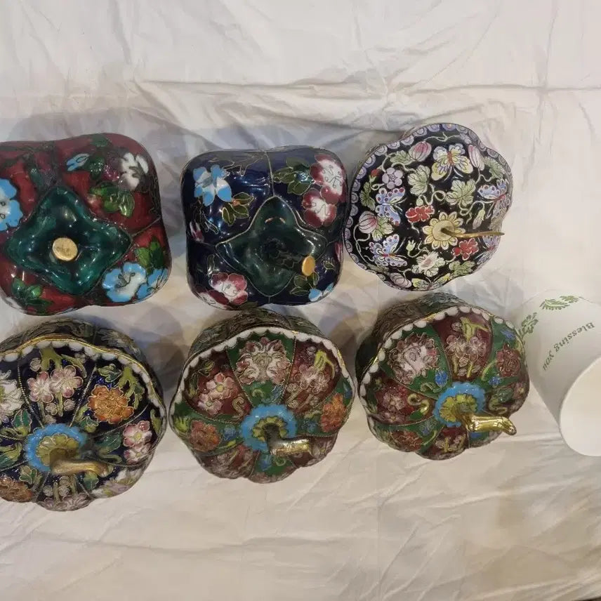 [BUNJANG] Enamel Jewelry Box Set / 칠보 함