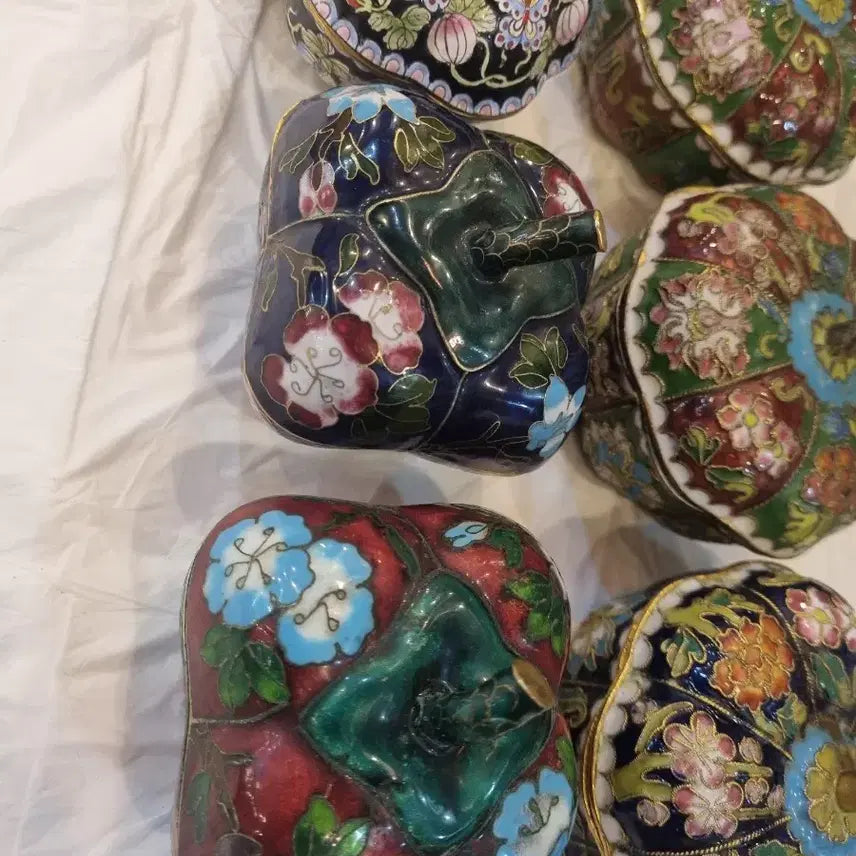 [BUNJANG] Enamel Jewelry Box Set / 칠보 함