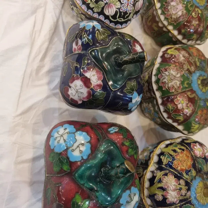 [BUNJANG] Enamel Jewelry Box Set / 칠보 함