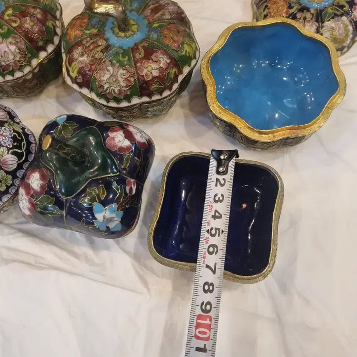[BUNJANG] Enamel Jewelry Box Set / 칠보 함
