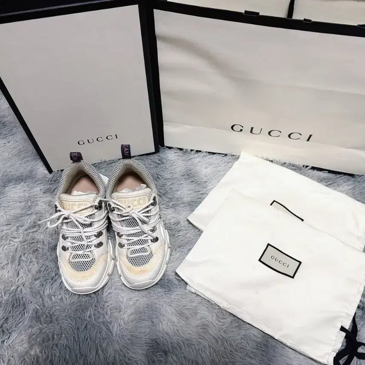 [BUNJANG] Gucci Flash Track Women's Sneakers / 구찌 플래시 트랙 여성 스니커즈 정품(풀박스)