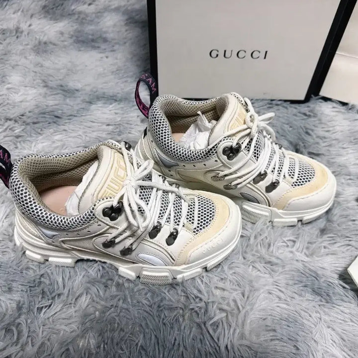 [BUNJANG] Gucci Flash Track Women's Sneakers / 구찌 플래시 트랙 여성 스니커즈 정품(풀박스)