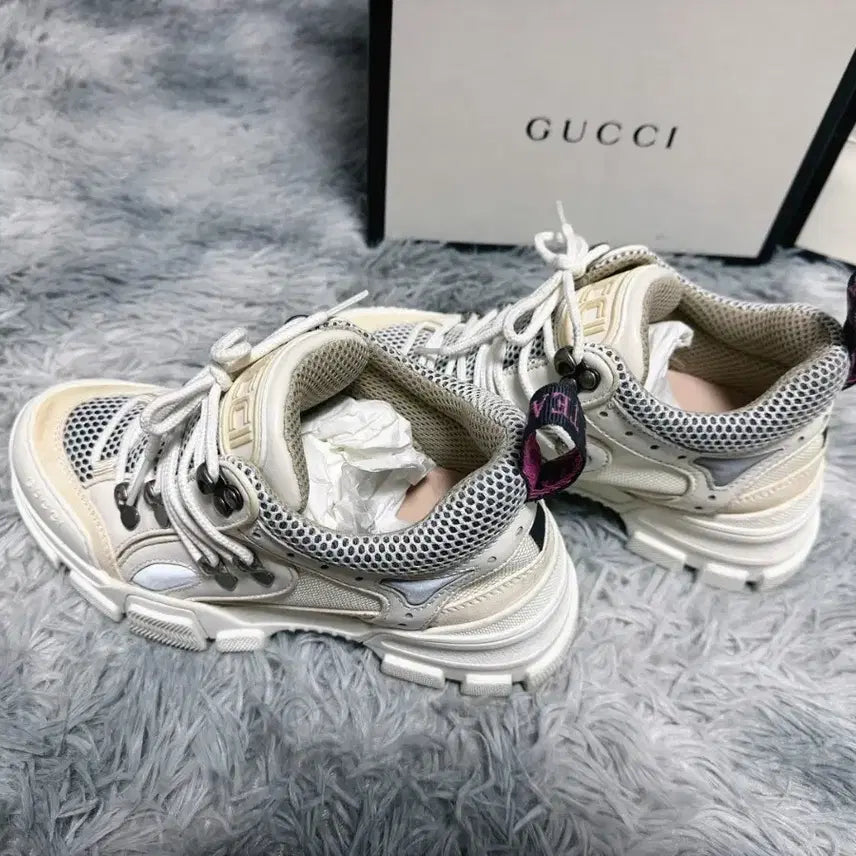 [BUNJANG] Gucci Flash Track Women's Sneakers / 구찌 플래시 트랙 여성 스니커즈 정품(풀박스)