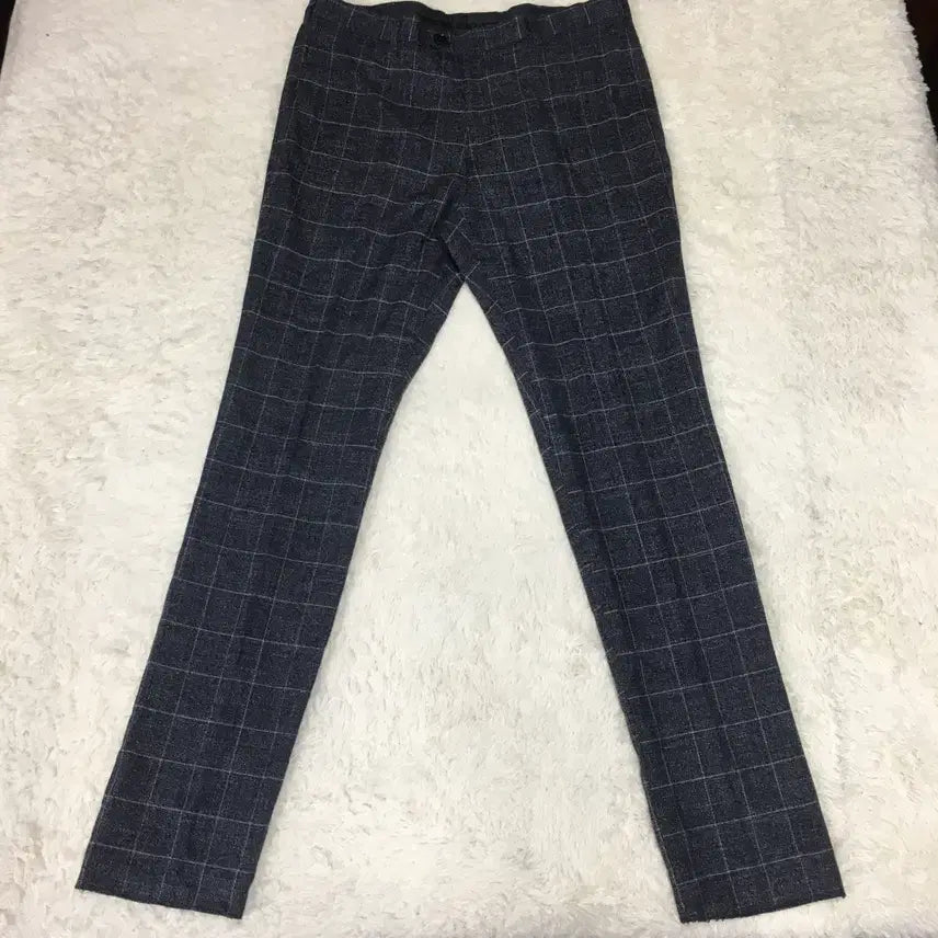 [BUNJANG] Zike Checkered Suit Pants / 지이크 체크 정장팬츠 만원샵 BB24