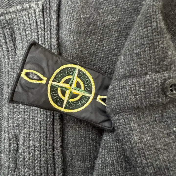 [BUNJANG] Stone Island Knit Zip-up Cardigan / 스톤아일랜드 니트집업가디건