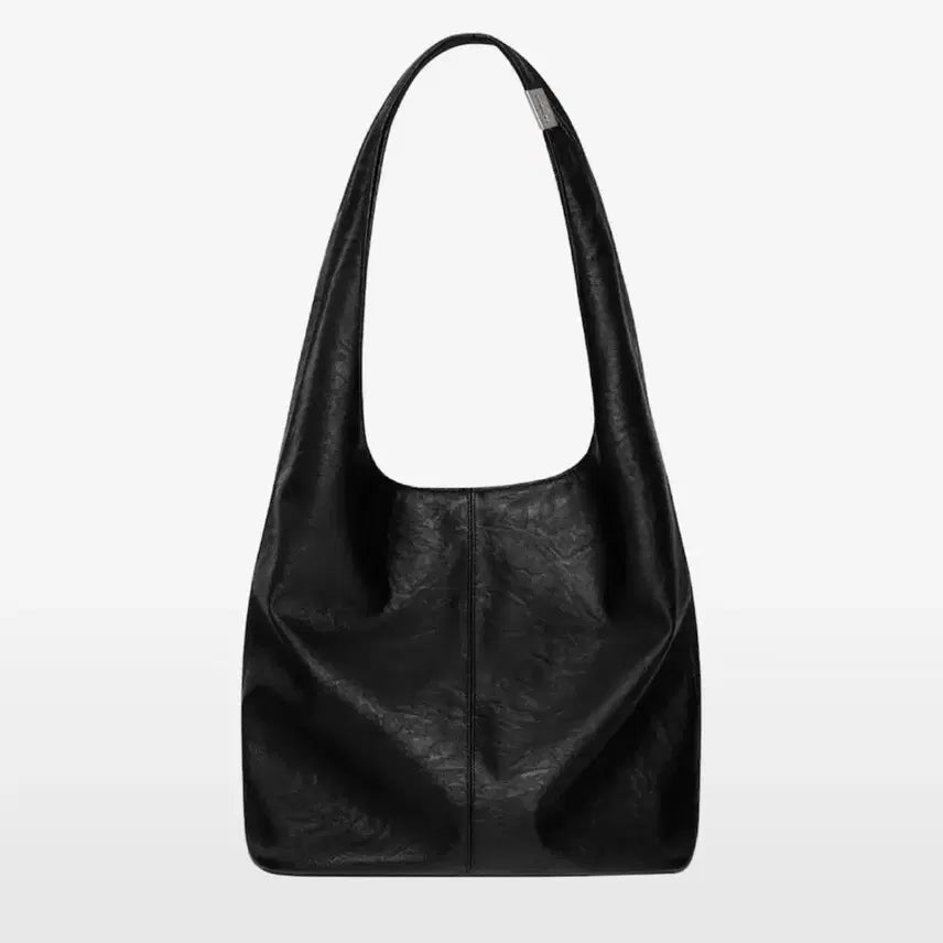 [BUNJANG] Glony G Leather Shoulder Bag (Black) / 글로니 G LEATHER SHOULDER BAG (BLACK)