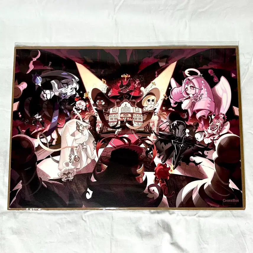 [BUNJANG] Cookie Run Kingdom 5th Anniversary Poster / 쿠키런 킹덤 5주년 한정 대형 포스터 쉐도우밀크 이터널슈가 사일런트솔트
