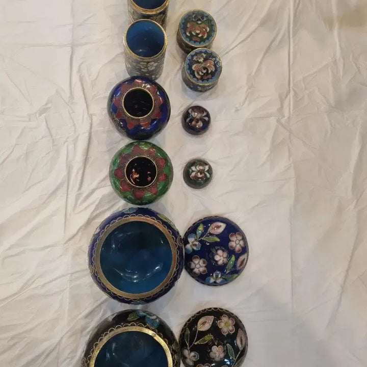 [BUNJANG] Enamel Decorative Ornament Set / 칠보 장식품