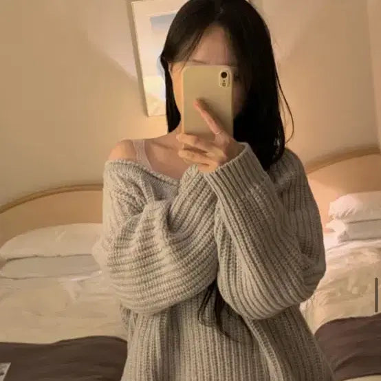 [BUNJANG] OH! EINI Hatsukoi Knit / (1회착용) 오이니 하츠코이 니트 hatsukoi