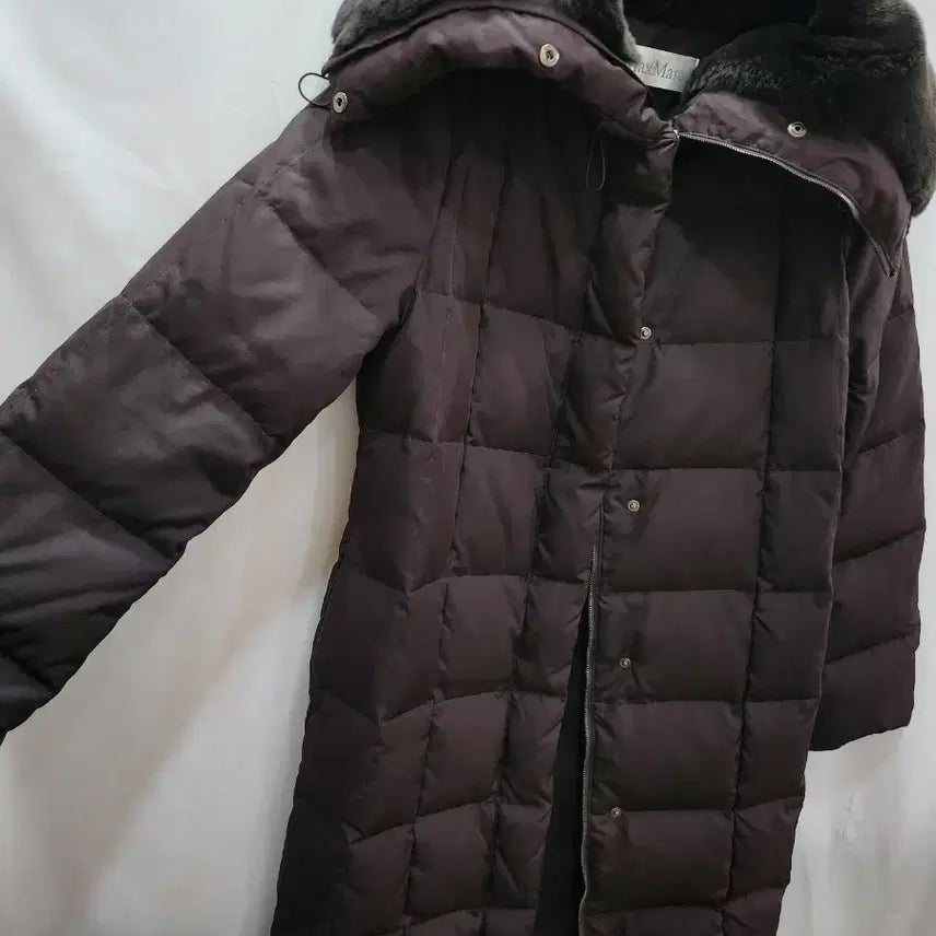 [BUNJANG] Max Mara Fur Trimmed Long Down Padded Coat / (정품)막스마라 퍼 트리밍 롱 패딩