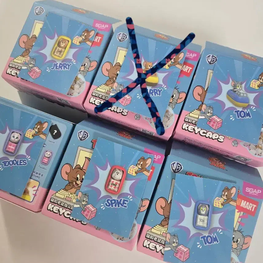 [BUNJANG] Tinyville Tom and Jerry Keycaps / 타이니빌 톰과제리 키캡 판매합니다.