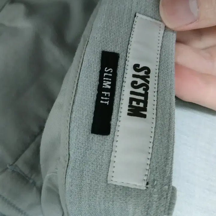 [BUNJANG] SYSTEM Homme Men's Slim Fit Slacks Pants / (정품) SYSTEM 옴므 남성 슬랙스 바지 86사이즈 급쳐 거의새것