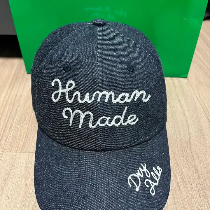 [BUNJANG] Human Made 6 Panel Denim Cap Indigo / [OS]  휴먼메이드 6 패널 데님 캡 인디고