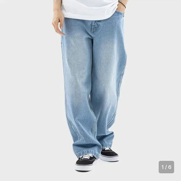 [BUNJANG] Dickies Relaxed Washed Denim Pants Light Blue / [30]디키즈 릴렉스드 워시드 데님 팬츠 라이트 블루