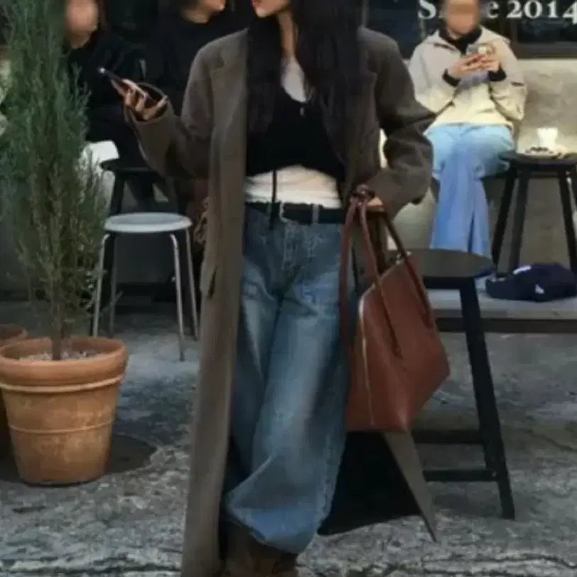 [BUNJANG] Long Coat / 울 롱코트