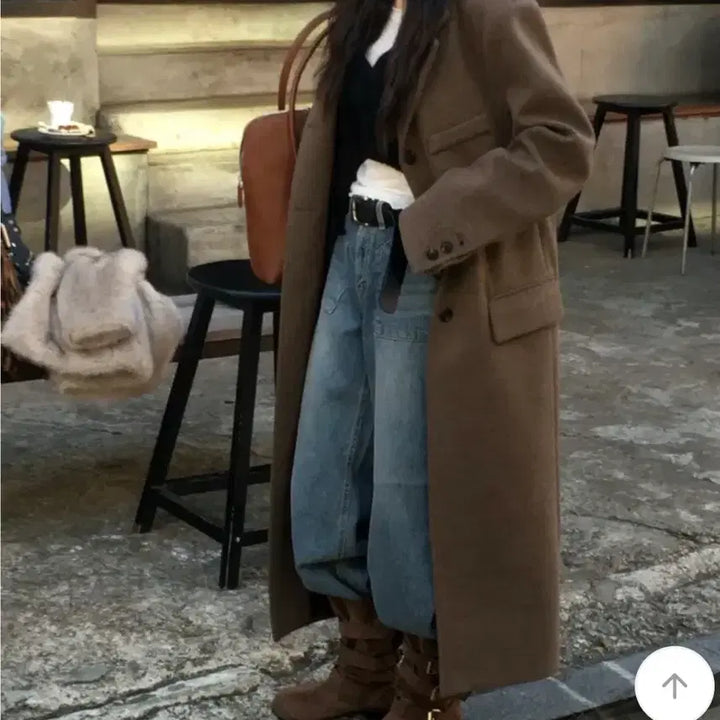 [BUNJANG] Long Coat / 울 롱코트