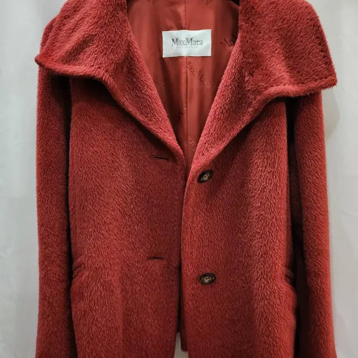 [BUNJANG] Max Mara Red Short Fur Coat / (정품)막스마라 레드 숏 퍼 코트