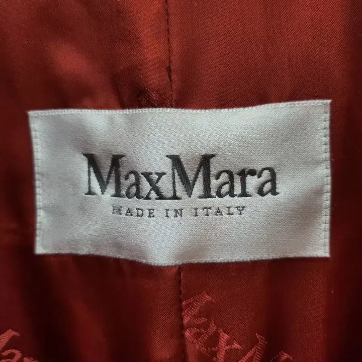 [BUNJANG] Max Mara Red Short Fur Coat / (정품)막스마라 레드 숏 퍼 코트