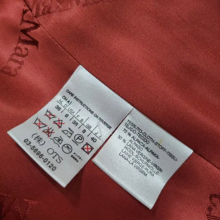 [BUNJANG] Max Mara Red Short Fur Coat / (정품)막스마라 레드 숏 퍼 코트