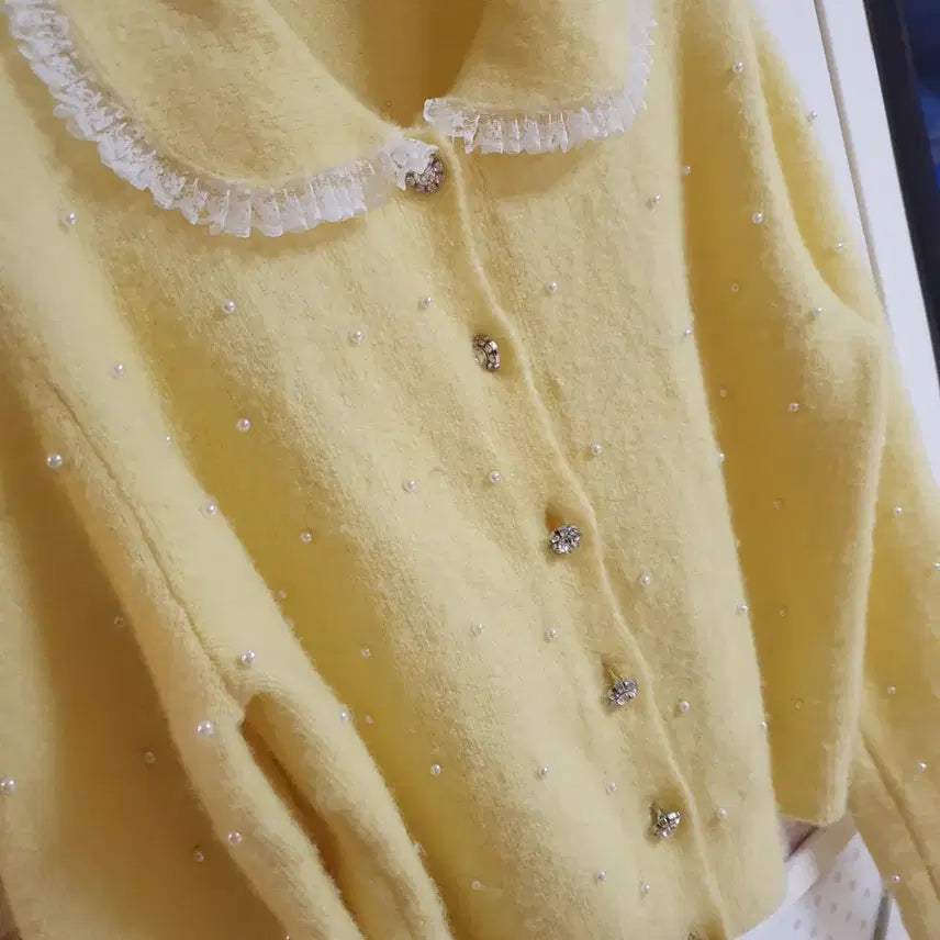 [BUNJANG] ZARA Knit Angora Cardigan (55-66) / 자라 니트 스웨터 가디건/55-66