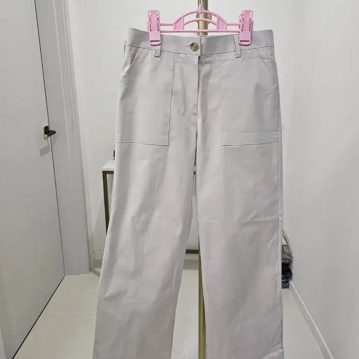 [BUNJANG] Unbranded Wide Pocket Cotton Pants / 사방스판 와이드 포켓 면바지 사이즈택1